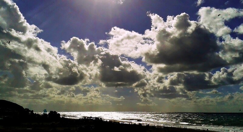 Cloudy Sky over Ocean