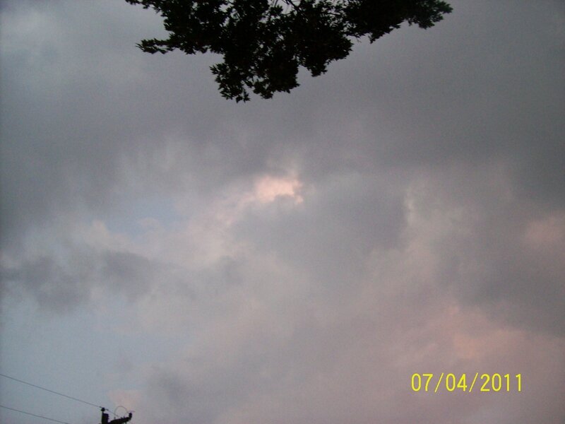 Cloudy Sky with Tree