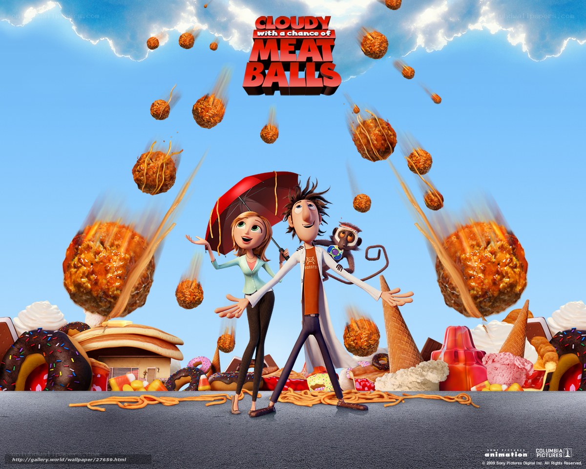 Cloudy with Meatballs