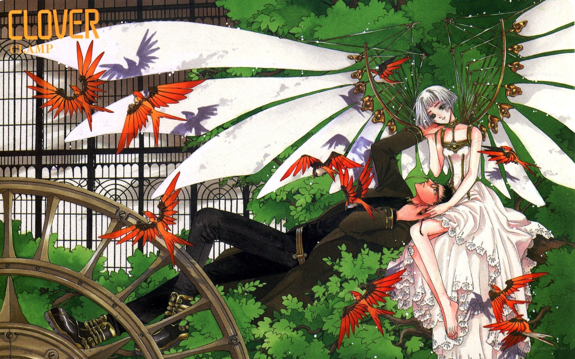 Clover manga illustration