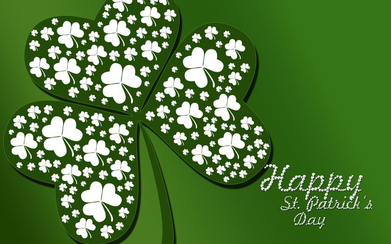 Clover with Shamrocks
