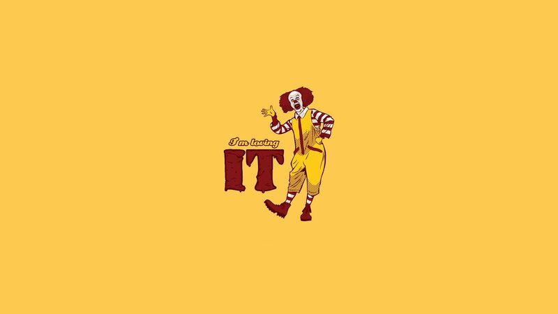Clown Character in Yellow Suit
