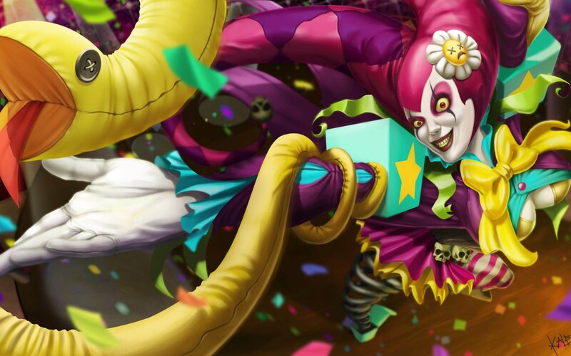 Clown Character with Duck