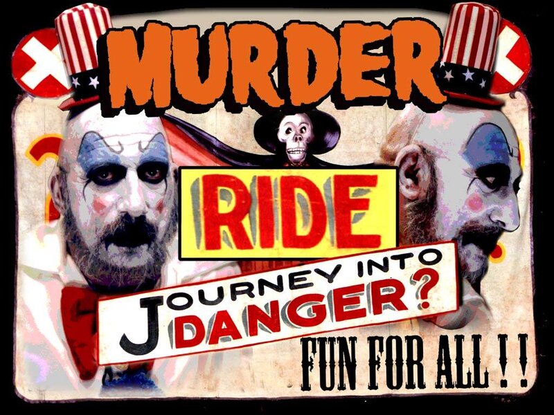 Clown Characters on Poster