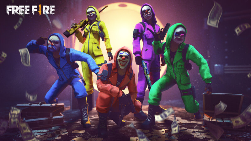 Clown-costumed Characters