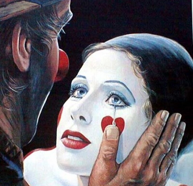 Clown Couple Portrait