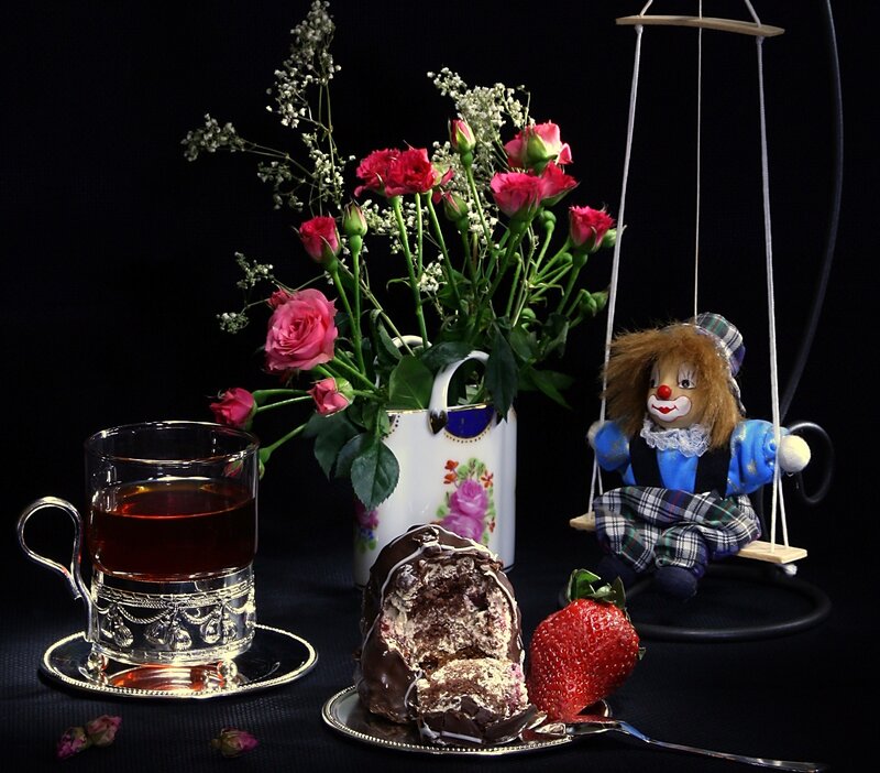 Clown Doll on Swing