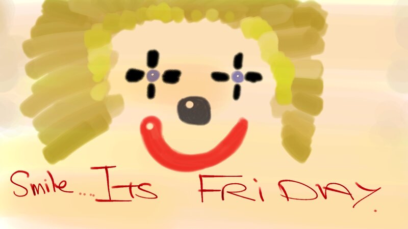 Clown Face Drawing