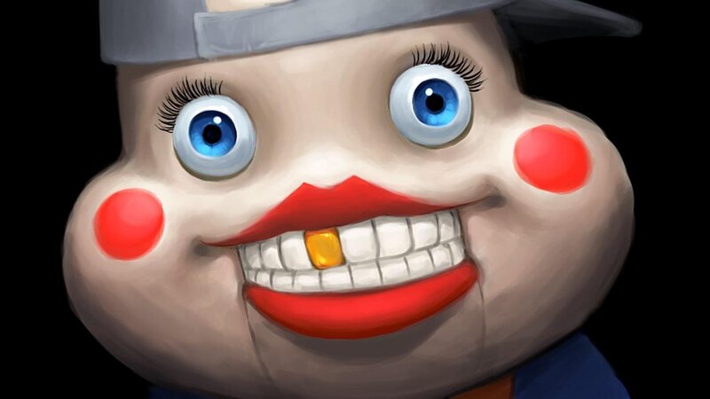 Clown-faced Character