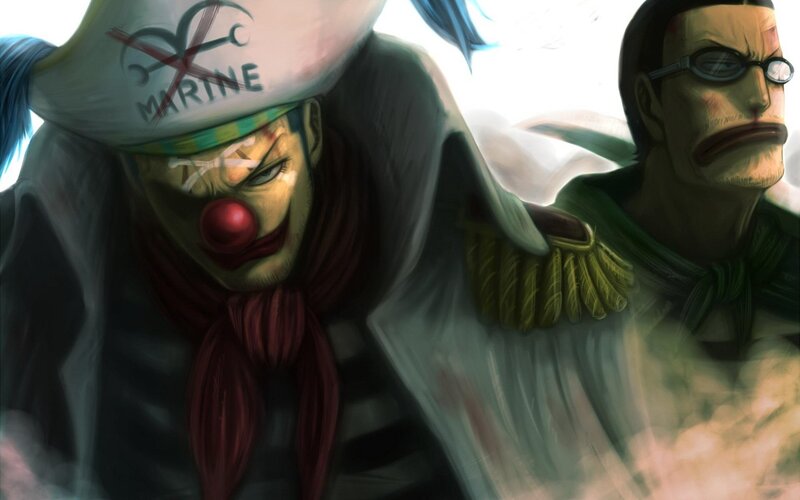 Clown-faced Marine Officer