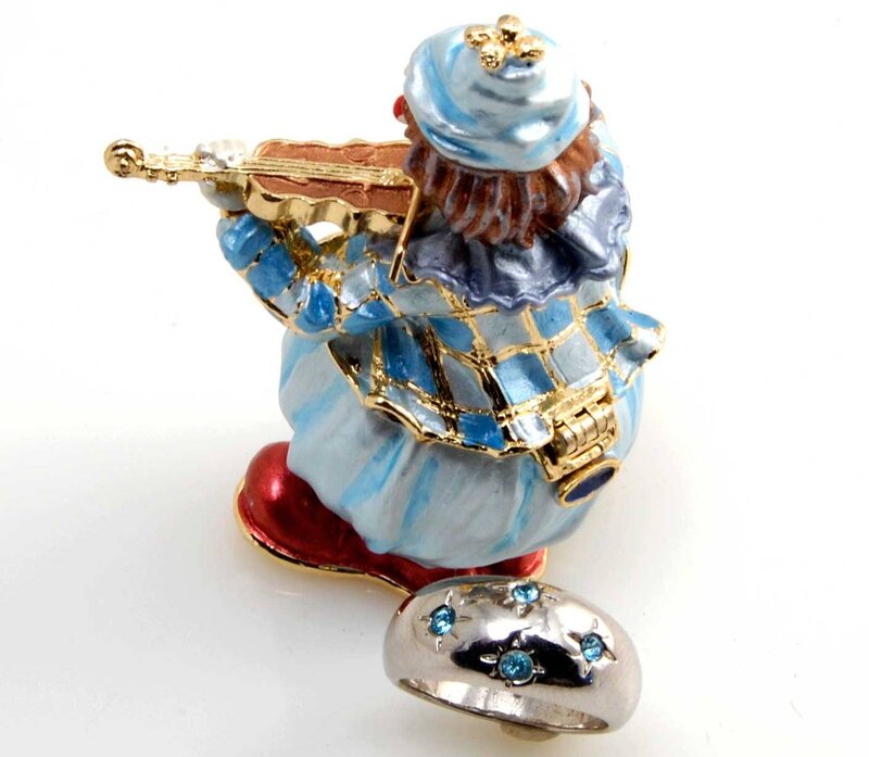 Clown Figurine Playing Violin
