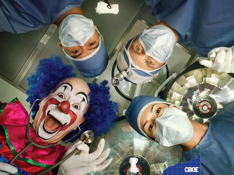 clown in operating room