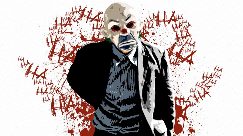Clown-masked Man