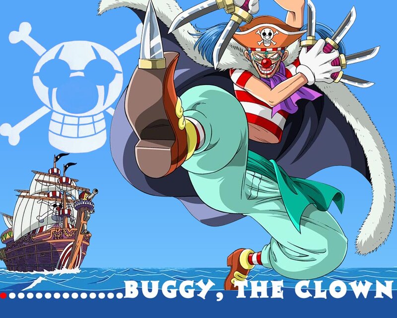 Clown Pirate Character