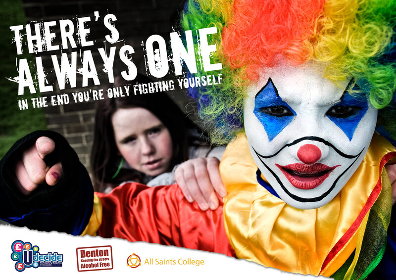 Clown with Child