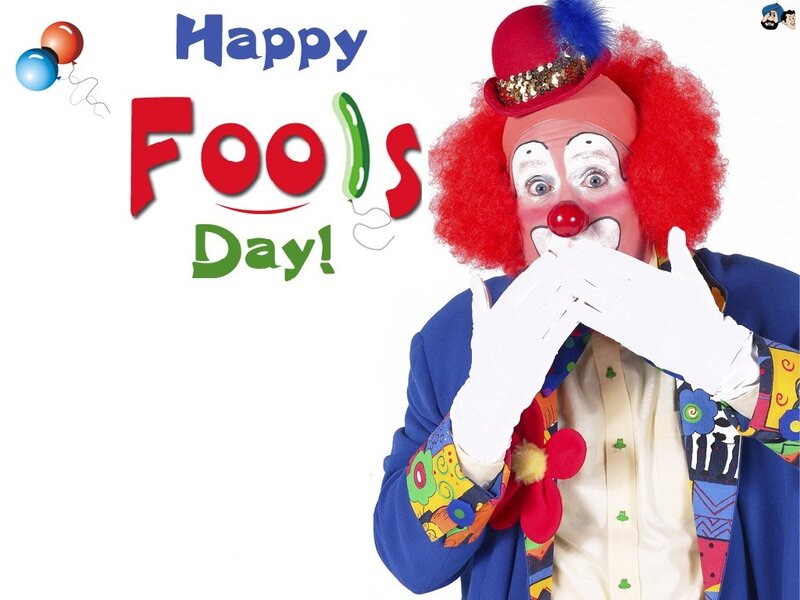 Clown with Red Wig — Playful