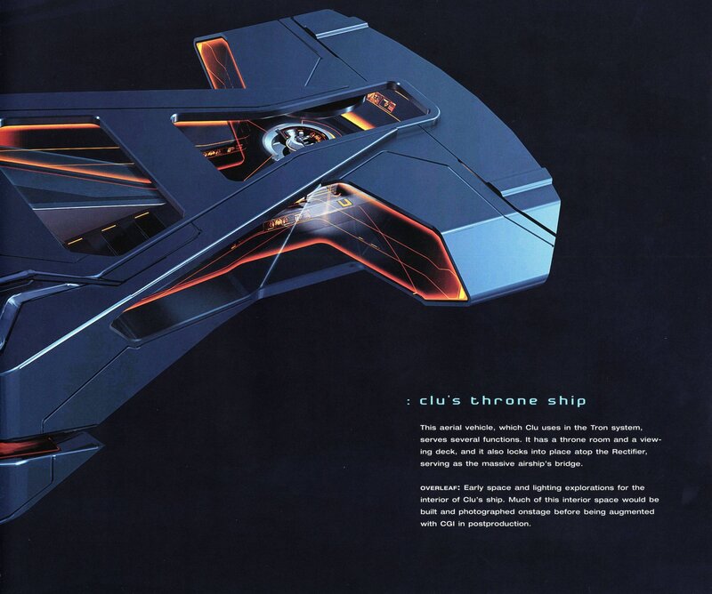 Clu's throne ship concept art