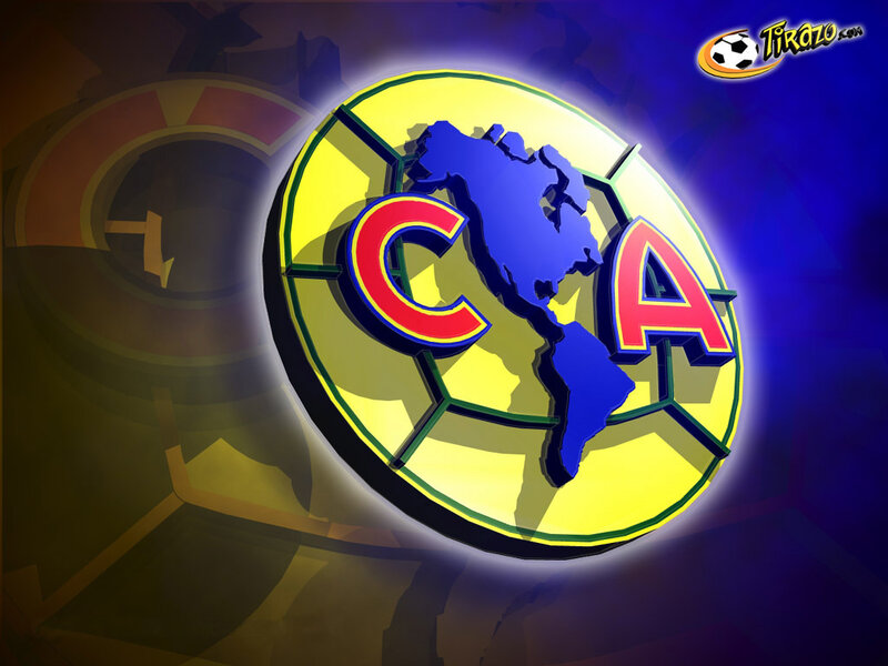 Club América logo on soccer ball