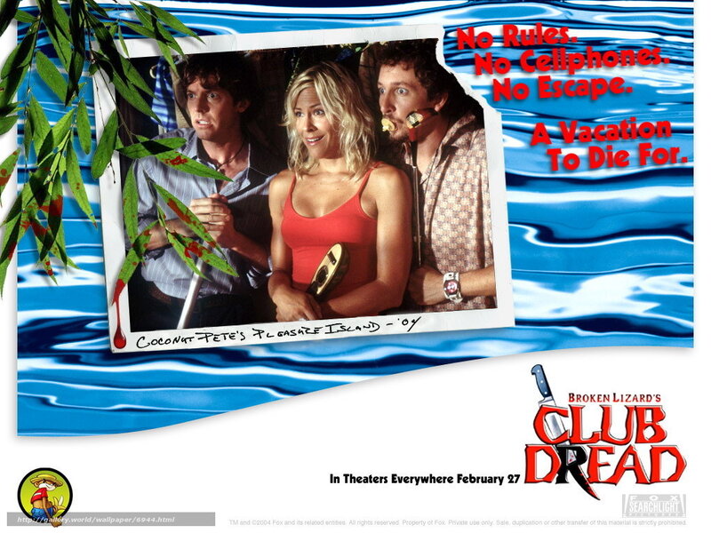 Club Dread movie poster