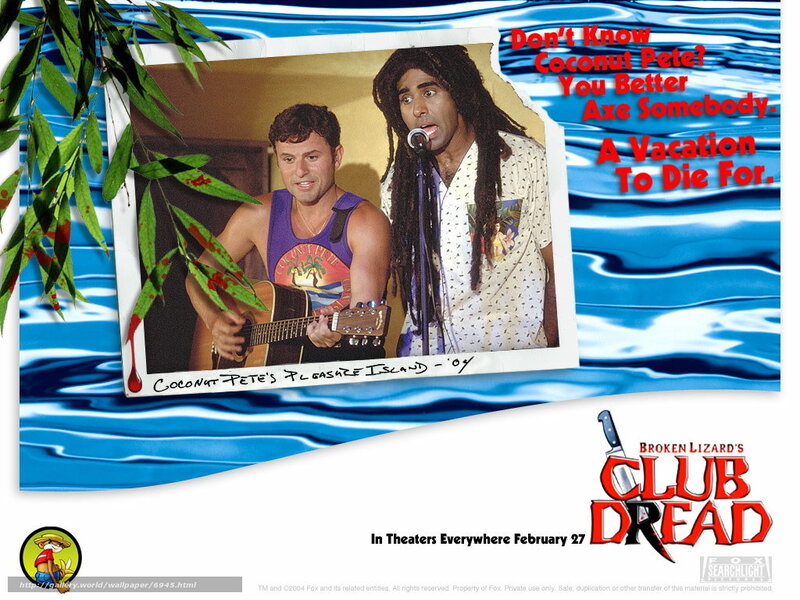 Club Dread movie poster
