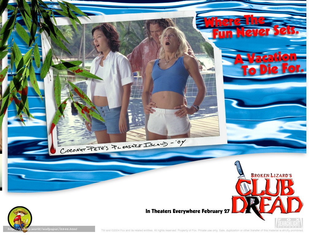 Club Dread movie poster