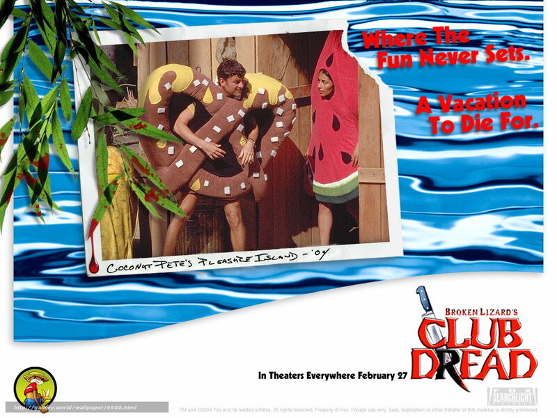 Club Dread movie poster