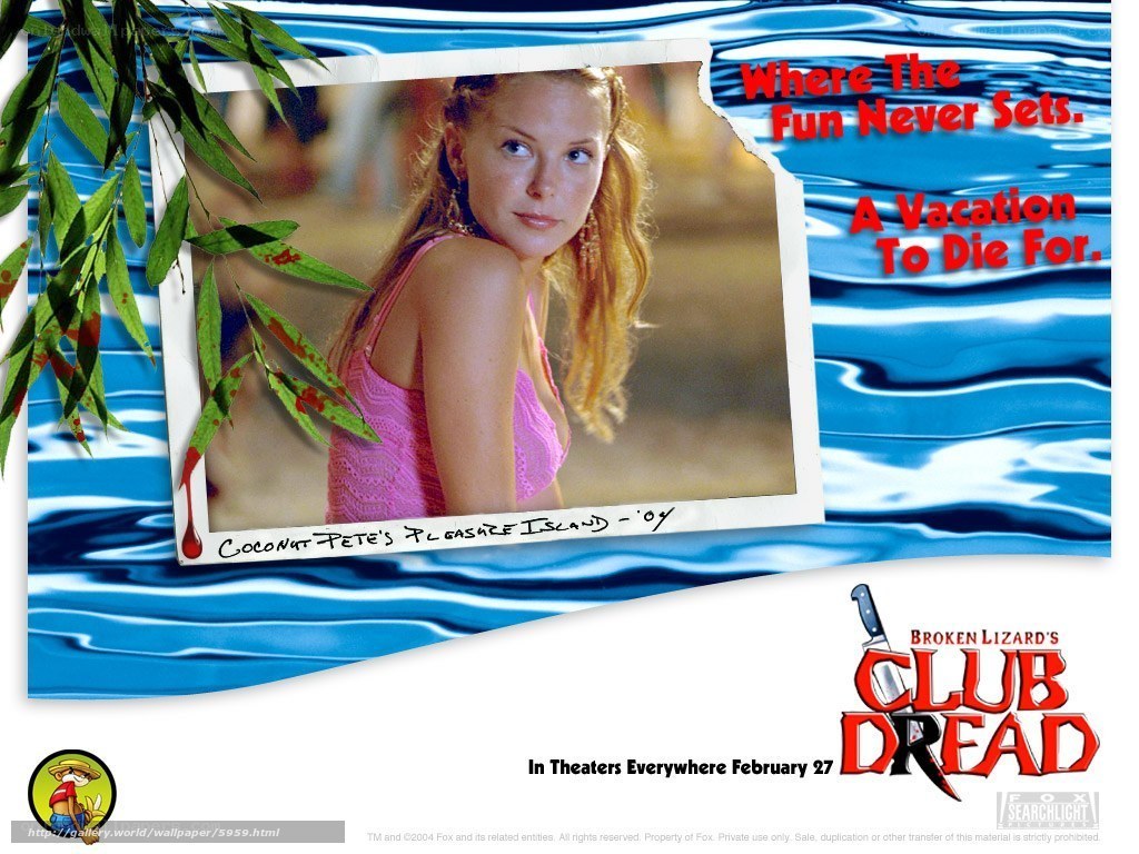 Club Dread movie poster