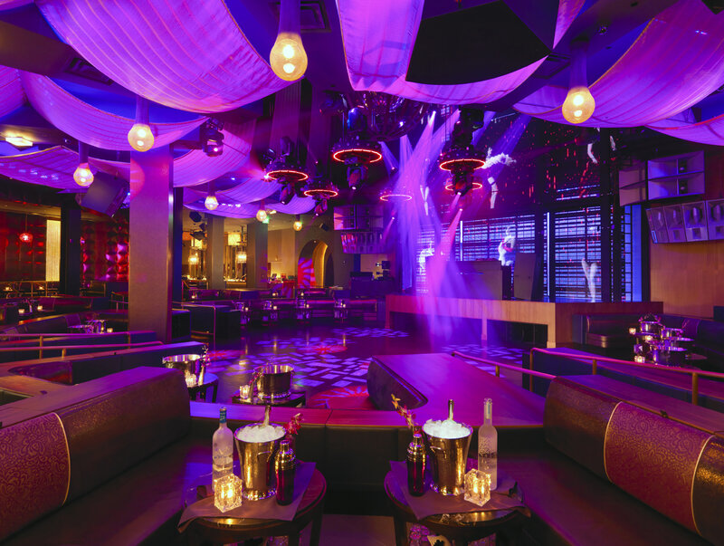 Club Interior with Seating