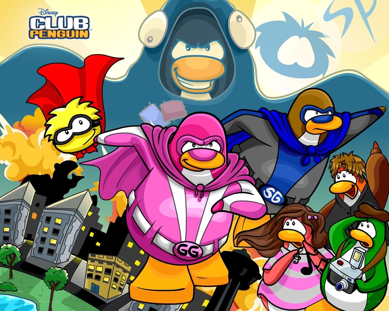 Club Penguin superheroes