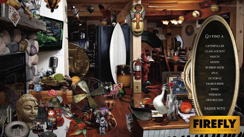 Cluttered Room with Objects
