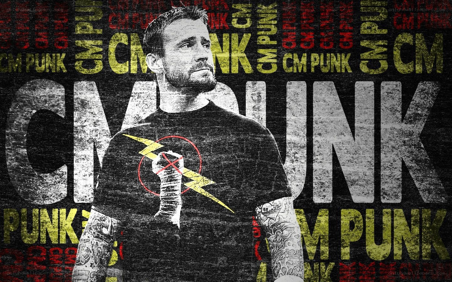 CM Punk promotional artwork