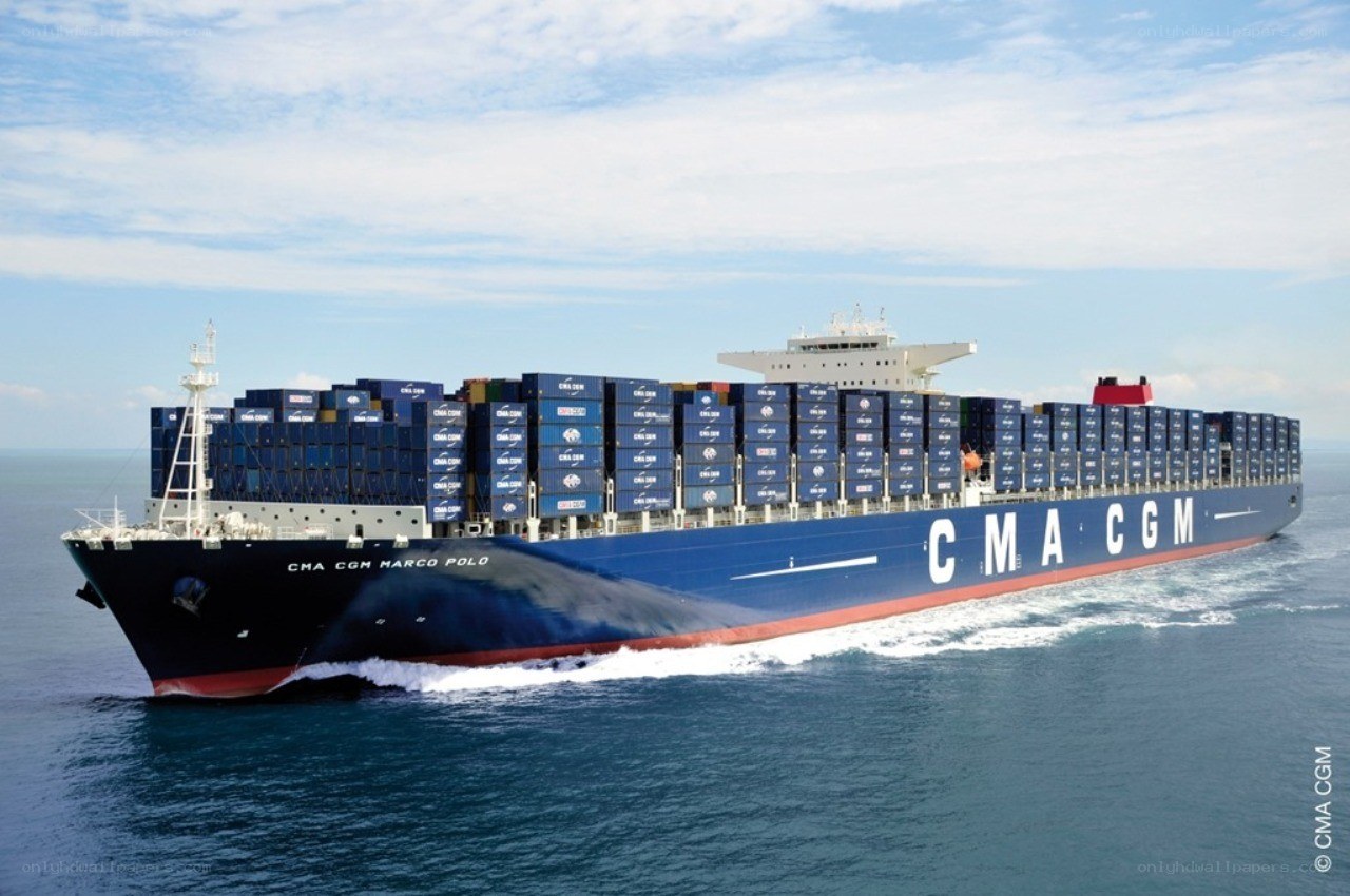 CMA CGM Marco Polo container ship