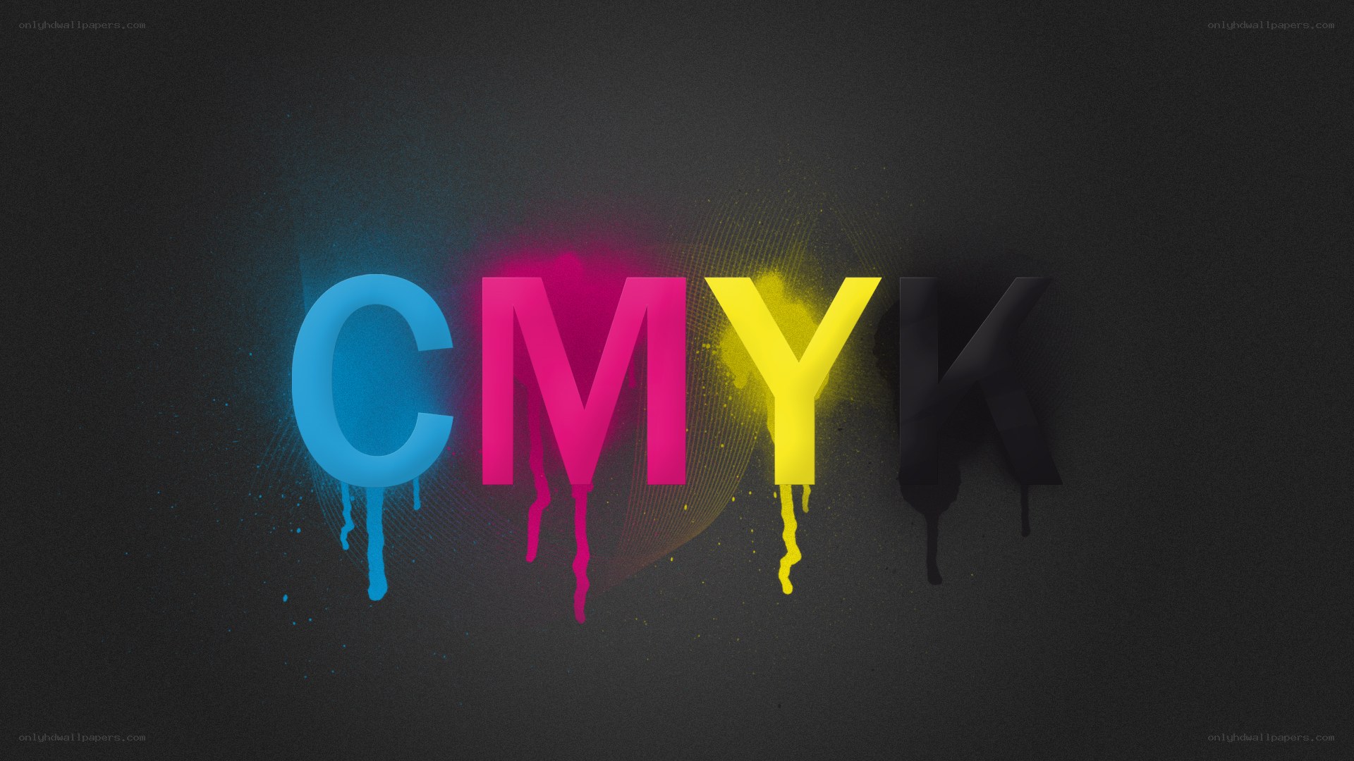 CMYK color model graphic