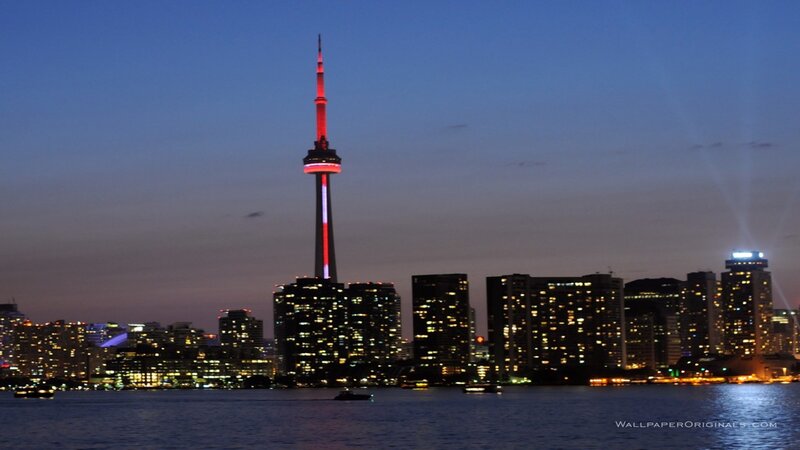 CN Tower at Dusk