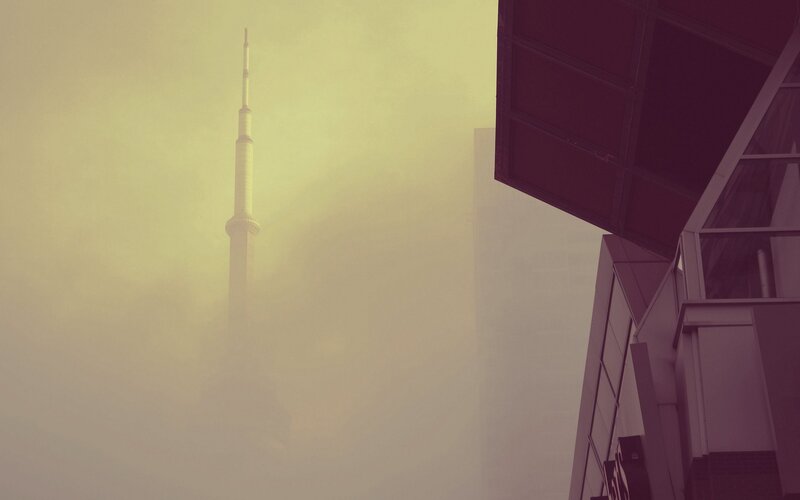 CN Tower in Fog