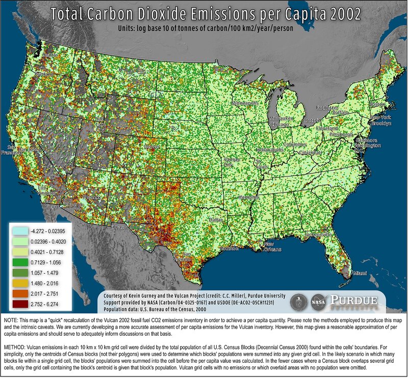 CO2 Emissions per Capita 2002