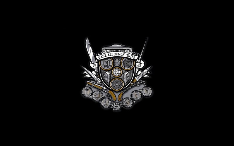 Coa with Weapons and Symbols
