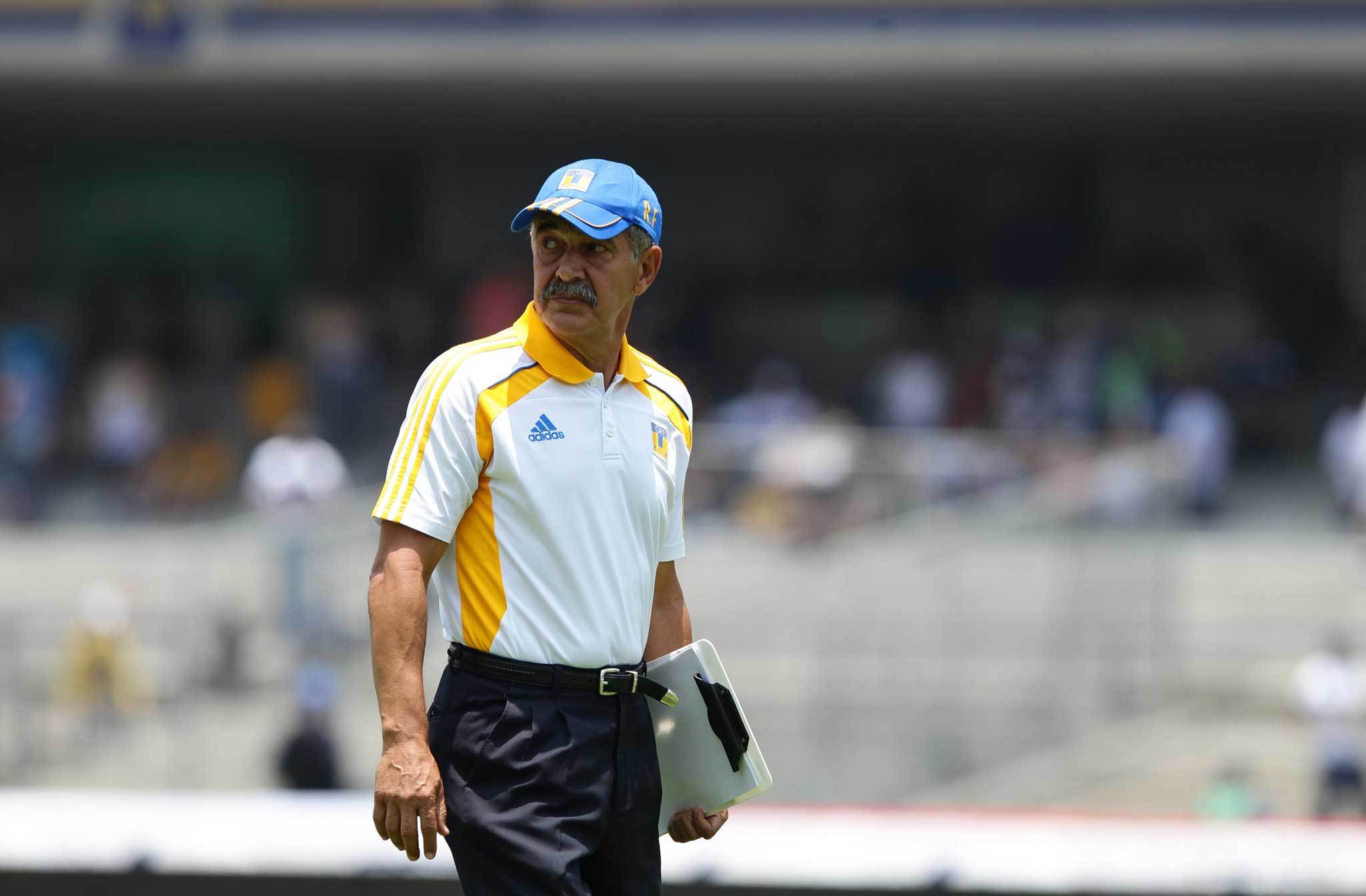 Coach at a cricket match
