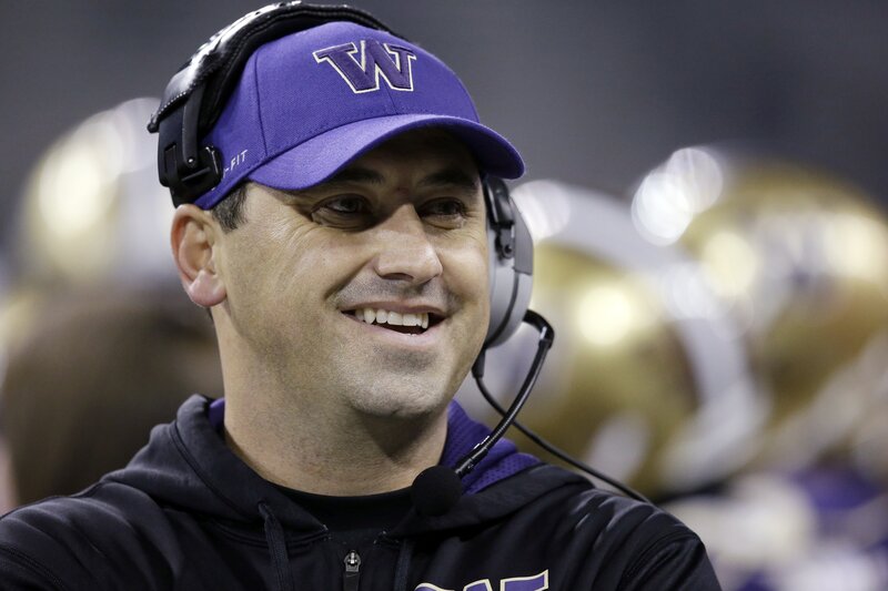 Coach at football game