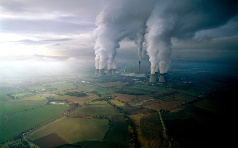 Coal Power Plant — Gray