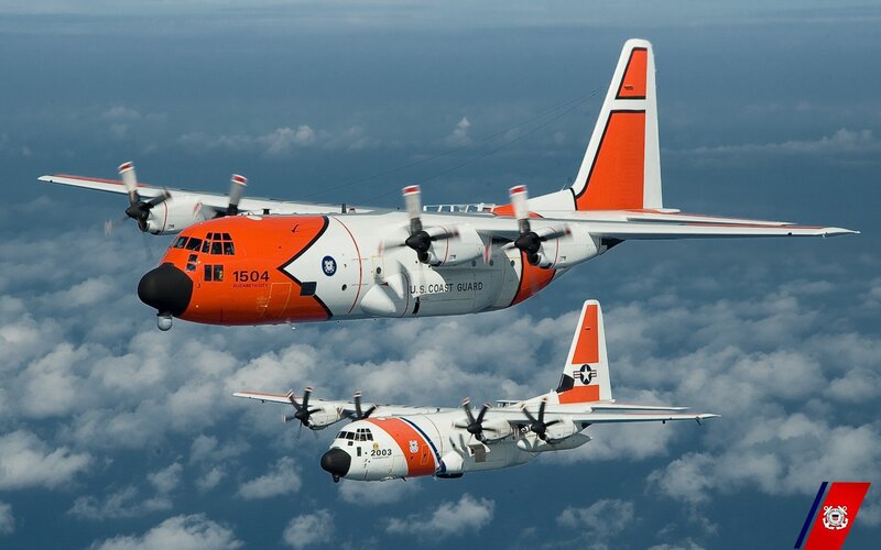 Coast Guard Aircraft — Orange