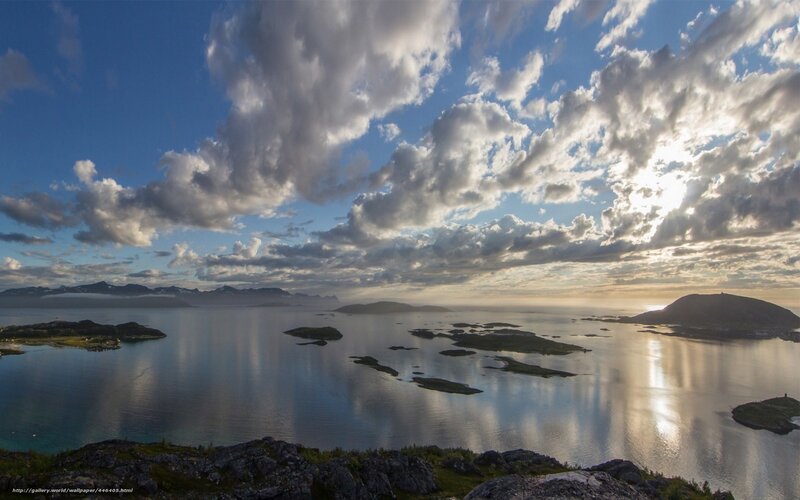 Coastal Archipelago Landscape