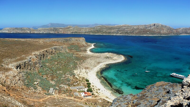 coastal bay with clear water
