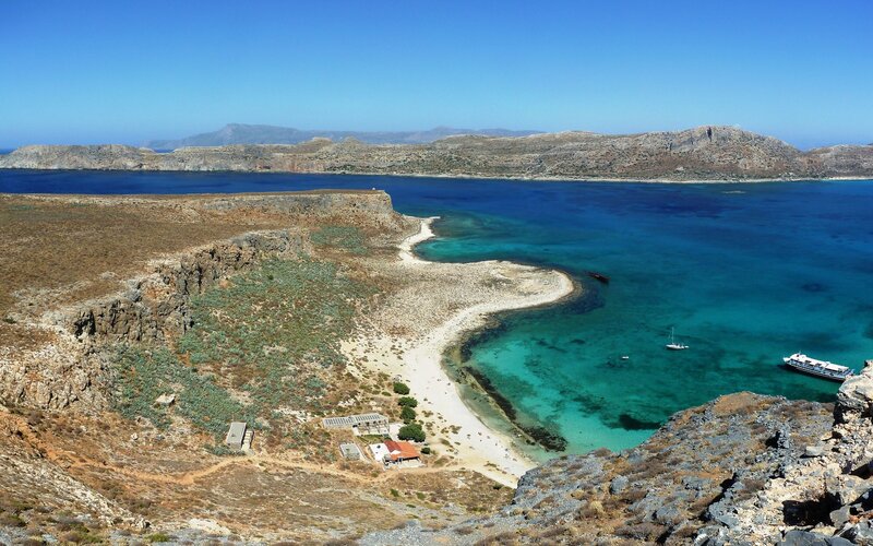 coastal bay with turquoise water
