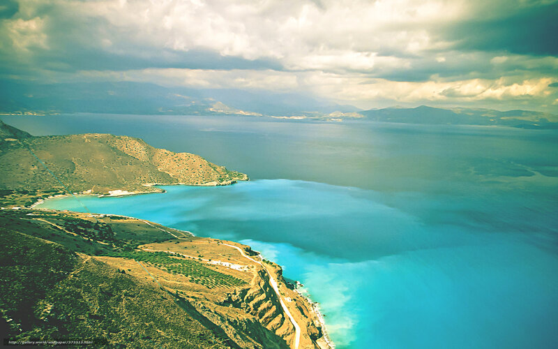 coastal bay with turquoise water