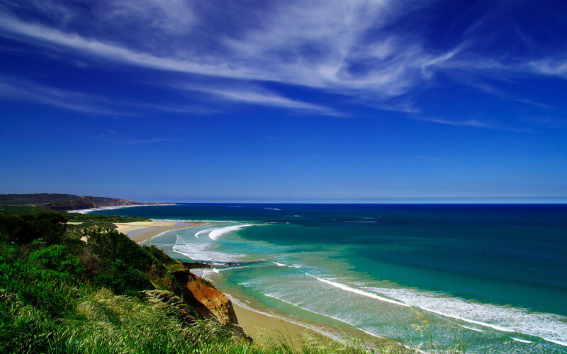 Coastal Beach and Ocean