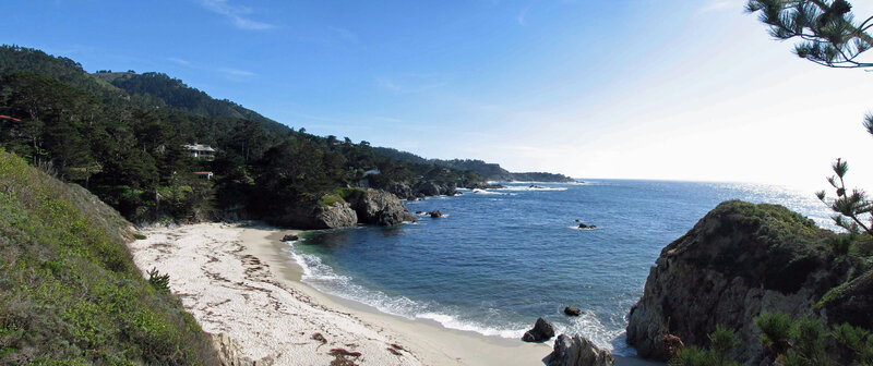 Coastal Beach Cove — Blue