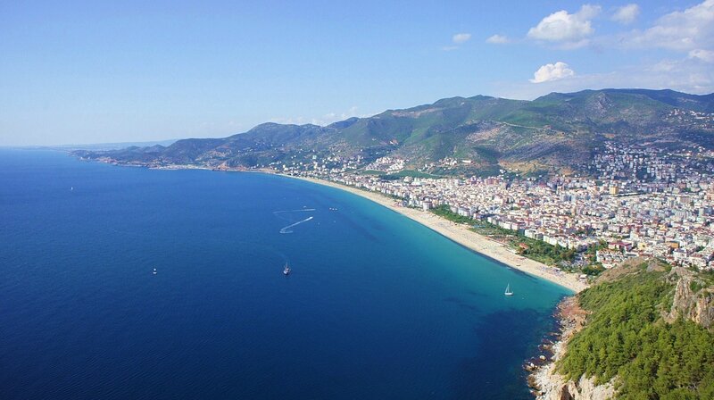 Coastal City and Beach