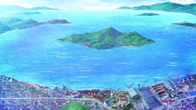 Coastal City with Islands