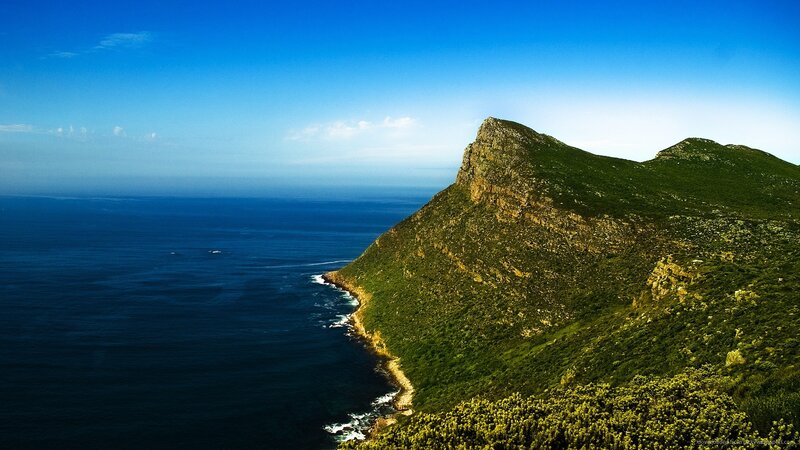 coastal cliff overlooking the ocean